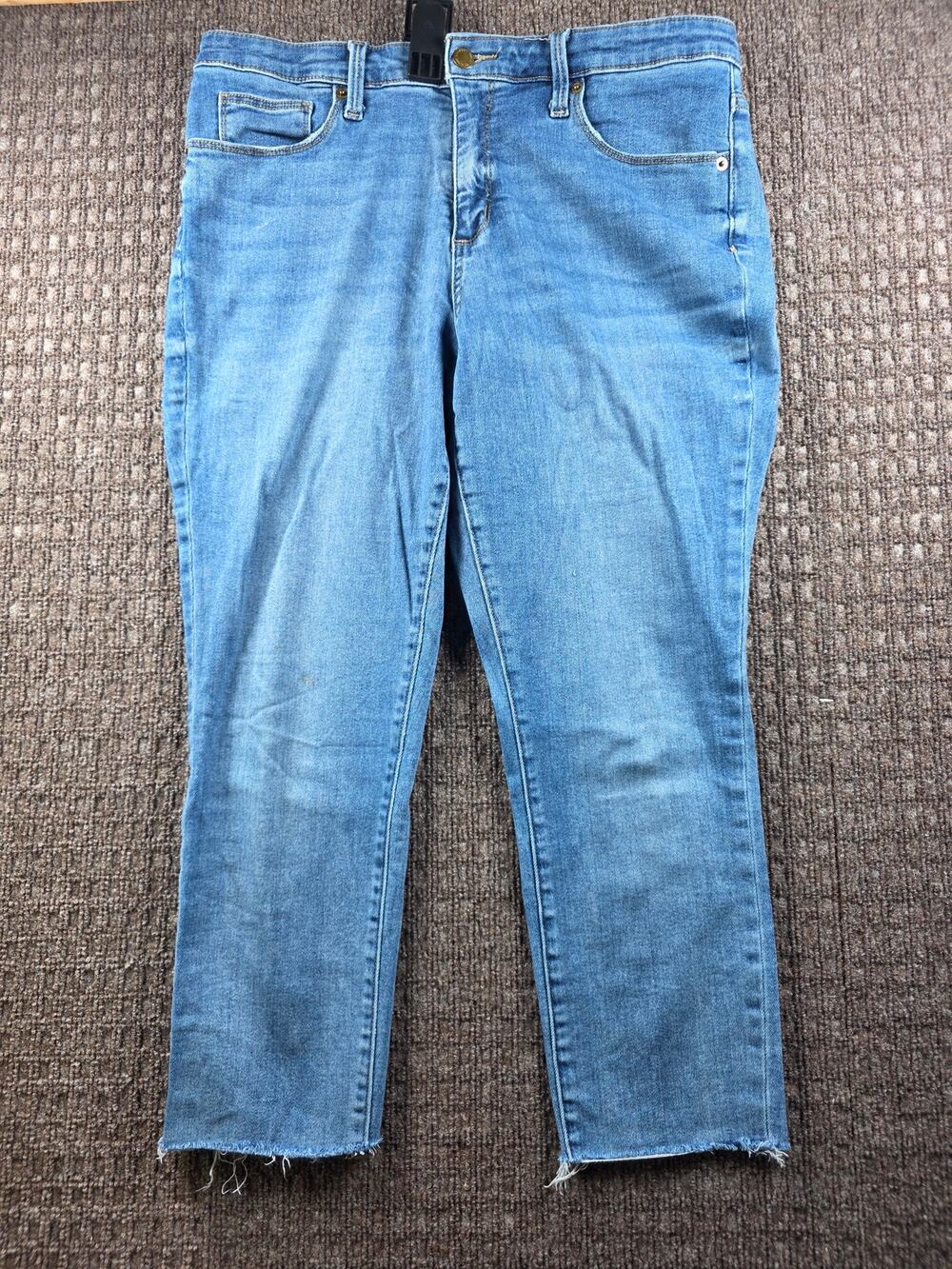 Women's High Rise Skinny Ankle Jeans Size 14 / W32 x L22
